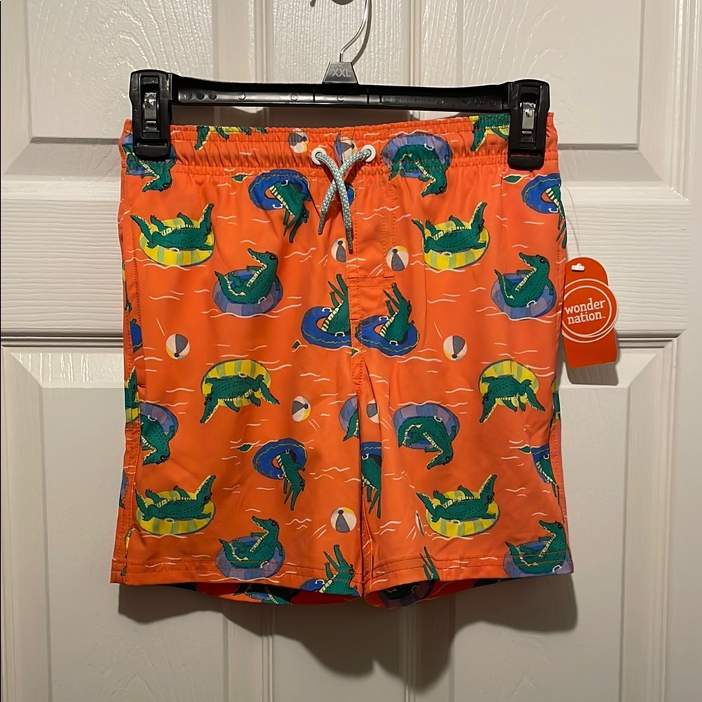 Wonder Nation Kids' alligator 🐊 swim trunks